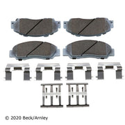 Disc Brake Pad and Hardware Kit Beck Arnley 085-6442