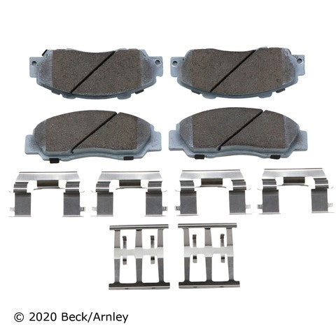 Disc Brake Pad and Hardware Kit Beck Arnley 085-6442