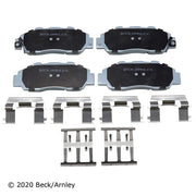 Disc Brake Pad and Hardware Kit Beck Arnley 085-6442