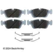 Disc Brake Pad and Hardware Kit Beck Arnley 085-6484