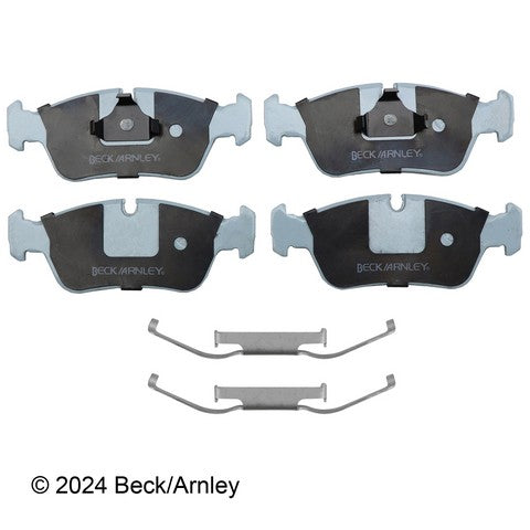 Disc Brake Pad and Hardware Kit Beck Arnley 085-6484
