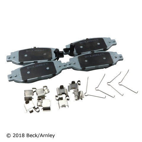 Disc Brake Pad and Hardware Kit Beck Arnley 085-6496