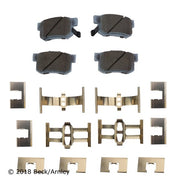 Disc Brake Pad and Hardware Kit Beck Arnley 085-6498