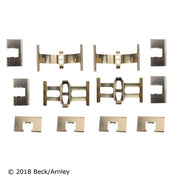 Disc Brake Pad and Hardware Kit Beck Arnley 085-6498