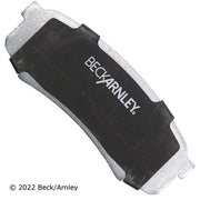 Disc Brake Pad and Hardware Kit Beck Arnley 085-6502