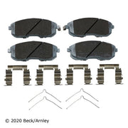 Disc Brake Pad Set Beck Arnley 085-6514