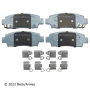 Disc Brake Pad and Hardware Kit Beck Arnley 085-6534