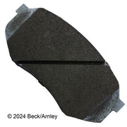 Disc Brake Pad and Hardware Kit Beck Arnley 085-6535