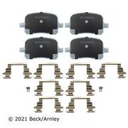 Disc Brake Pad and Hardware Kit Beck Arnley 085-6538