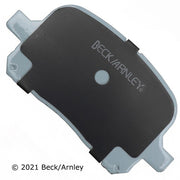Disc Brake Pad and Hardware Kit Beck Arnley 085-6538