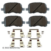 Disc Brake Pad and Hardware Kit Beck Arnley 085-6553