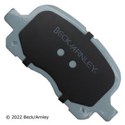 Disc Brake Pad and Hardware Kit Beck Arnley 085-6553