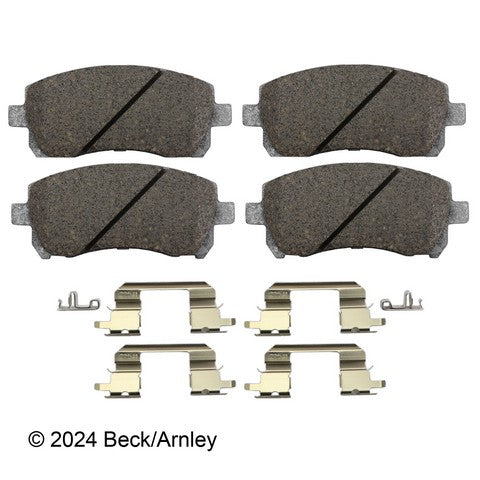 Disc Brake Pad and Hardware Kit Beck Arnley 085-6554