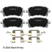 Disc Brake Pad and Hardware Kit Beck Arnley 085-6554