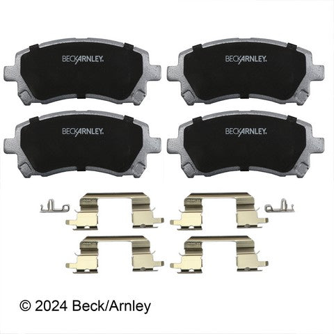 Disc Brake Pad and Hardware Kit Beck Arnley 085-6554