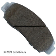 Disc Brake Pad and Hardware Kit Beck Arnley 085-6574