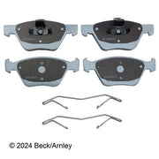 Disc Brake Pad and Hardware Kit Beck Arnley 085-6578