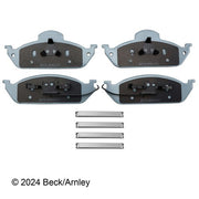 Disc Brake Pad and Hardware Kit Beck Arnley 085-6602