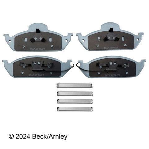Disc Brake Pad and Hardware Kit Beck Arnley 085-6602