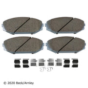Disc Brake Pad and Hardware Kit Beck Arnley 085-6605