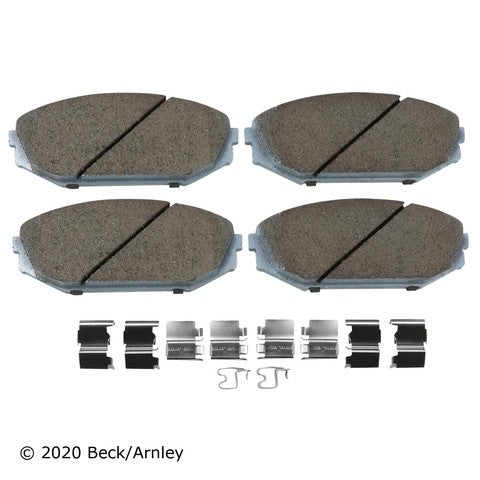 Disc Brake Pad and Hardware Kit Beck Arnley 085-6605