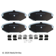 Disc Brake Pad and Hardware Kit Beck Arnley 085-6605