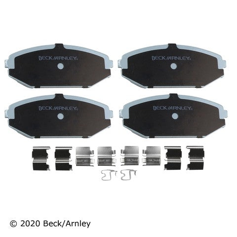 Disc Brake Pad and Hardware Kit Beck Arnley 085-6605
