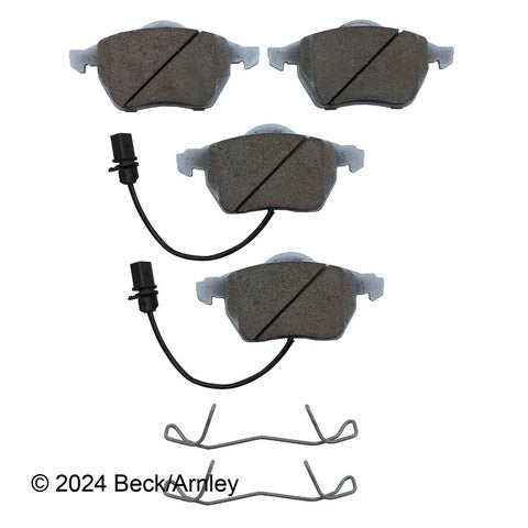 Disc Brake Pad and Hardware Kit Beck Arnley 085-6608