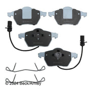 Disc Brake Pad and Hardware Kit Beck Arnley 085-6608
