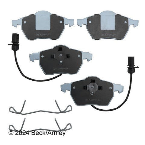 Disc Brake Pad and Hardware Kit Beck Arnley 085-6608
