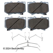 Disc Brake Pad and Hardware Kit Beck Arnley 085-6618