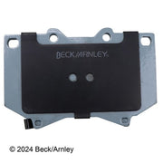 Disc Brake Pad and Hardware Kit Beck Arnley 085-6618