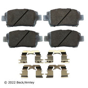 Disc Brake Pad and Hardware Kit Beck Arnley 085-6621