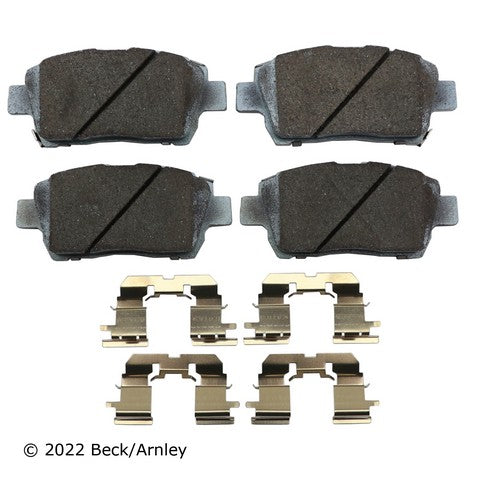 Disc Brake Pad and Hardware Kit Beck Arnley 085-6621