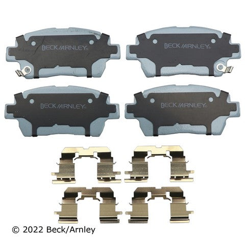 Disc Brake Pad and Hardware Kit Beck Arnley 085-6621