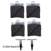 Disc Brake Pad and Hardware Kit Beck Arnley 085-6629