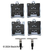 Disc Brake Pad and Hardware Kit Beck Arnley 085-6629
