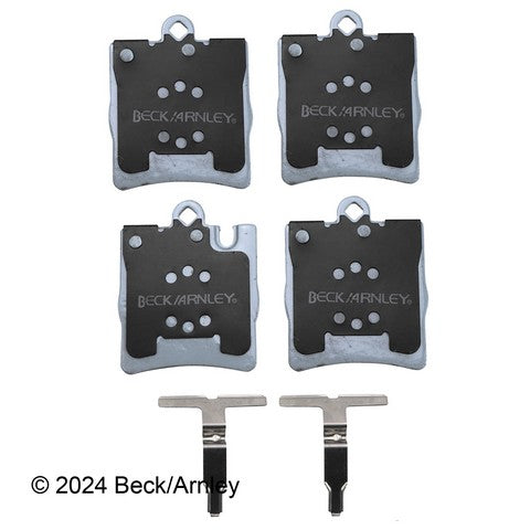 Disc Brake Pad and Hardware Kit Beck Arnley 085-6629