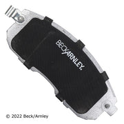 Disc Brake Pad and Hardware Kit Beck Arnley 085-6640