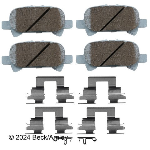 Disc Brake Pad and Hardware Kit Beck Arnley 085-6647