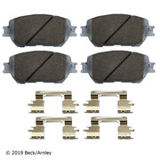 Disc Brake Pad and Hardware Kit Beck Arnley 085-6657