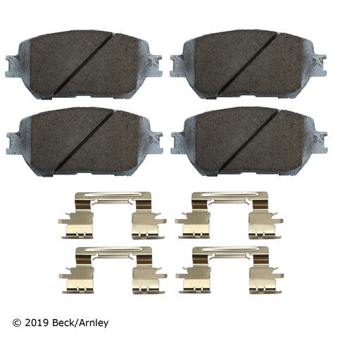 Disc Brake Pad and Hardware Kit Beck Arnley 085-6657