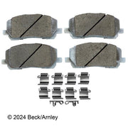 Disc Brake Pad and Hardware Kit Beck Arnley 085-6658