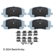Disc Brake Pad and Hardware Kit Beck Arnley 085-6658