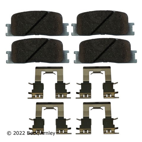 Disc Brake Pad and Hardware Kit Beck Arnley 085-6659