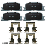 Disc Brake Pad and Hardware Kit Beck Arnley 085-6659