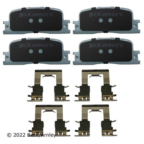 Disc Brake Pad and Hardware Kit Beck Arnley 085-6659