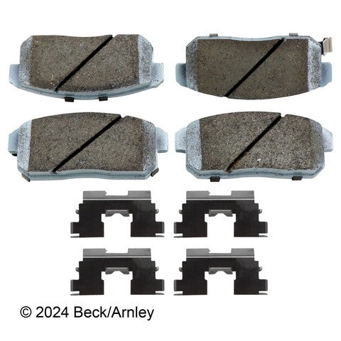 Disc Brake Pad and Hardware Kit Beck Arnley 085-6663