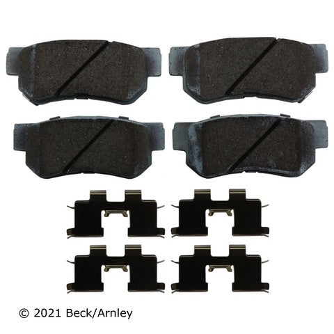 Disc Brake Pad and Hardware Kit Beck Arnley 085-6672