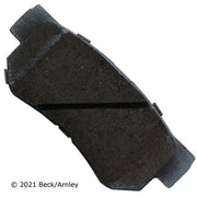 Disc Brake Pad and Hardware Kit Beck Arnley 085-6672